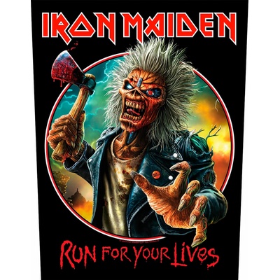 Nažehlovačka Iron Maiden - Run For Your Lives