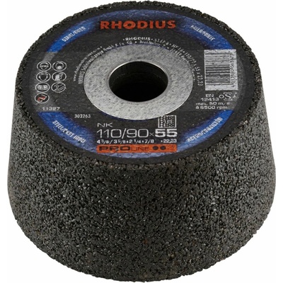 Rhodius Brusný hrncový kotouč 110 / 90 x 55 x 22,23 mm K16 303263