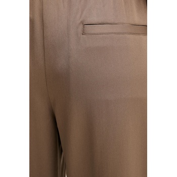 Filippa K Панталон Filippa K в кафяво с широка каройка, с висока талия 31616 (31616.FK)