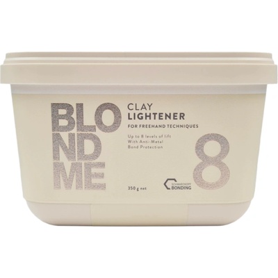 Schwarzkopf BLONDME Clay Lightener 8 350 G