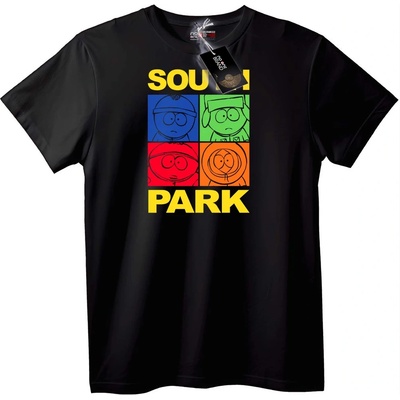 NOONEBRAND Тениска South Park 4 панела - XL, White