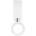 JC Силиконова каишка за Apple AirTag - JC AirTag Silicone Loop (бял)