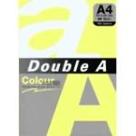 Double A Цветна хартия Double A, A4, 500л, жълт