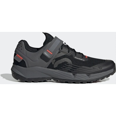 Five Ten Мъжки обувки за планинско колоездене Five ten Trailcross Clip-In Mountain Biking Shoes Cycling shoes - Core Black / Grey Three / Red - размер 46 2/3 (EU) (036-1118-0122)