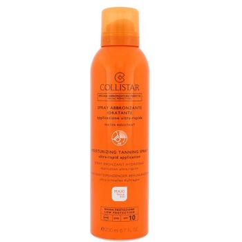 Collistar Special Perfect Tan Moisturizing Tanning Spray SPF10 слънцезащитна козметика за тяло 200 ml