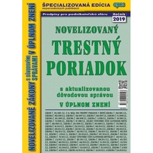 Novelizovaný Trestný poriadok