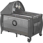 Lionelo Бебешка кошара на 2 нива с повивалник Lionelo - Sven Plus, Grey Scandi (5902581656209) - baby