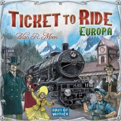 Days of Wonder Ticket to Ride Европа настолна игра (ASM34536)