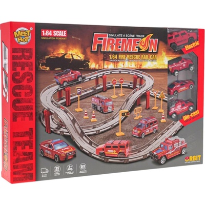 RKToys Závodní dráha Hasičské auto