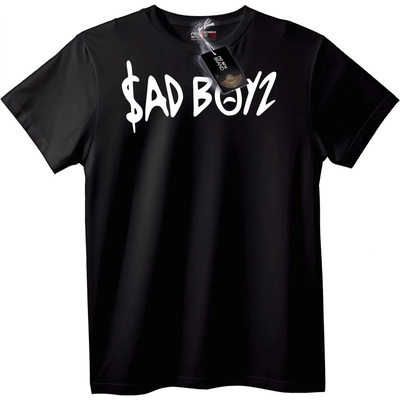 NOONEBRAND Тениска Мафиотски стил $AD BOYZ - XS, White