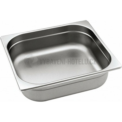 Gastronádoba GN 2/3 nerezová 12 l, 325 x 325 mm, výška 15 cm, strieborná 3142215