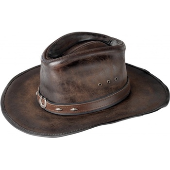 Kožený klobouk Klondajk