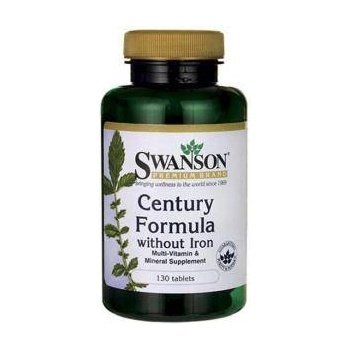 Swanson Мултивитамини Century Formula Multivitamin without Iron / 130 Tabs, 4451