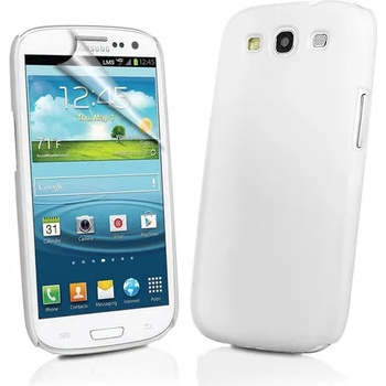 Image 1 of Samsung I9300 Galaxy S III Твърд Капак Бял + Протектор