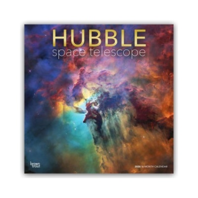 Browntrout Verlags GmbH Hubble Space Telescope - Hubble Weltraumteleskop 2026 - 16-Monatskalender | BrownTrout Publishers Inc