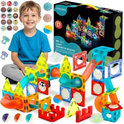 Ricokids Magnetické kocky s osvetlením RK 763