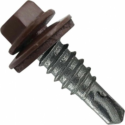 Covernit Farmářský samořezný šroub 4,8 x 35 mm Barva: RAL 8017, V balení: 250 ks – Zboží Mobilmania