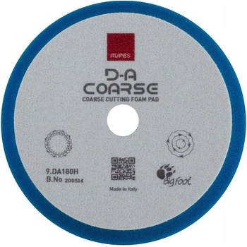 Rupes High Performance Coarse Cutting Foam Pad D-A Coarse 150/180 mm