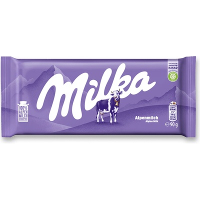 Milka mléčná 90 g
