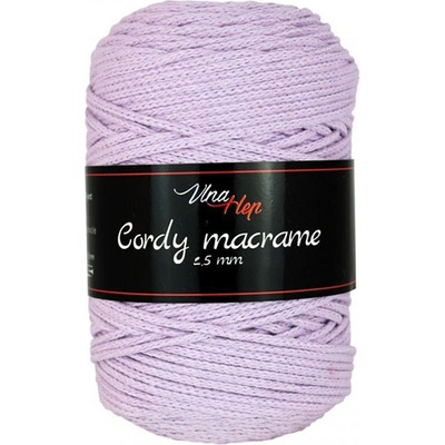 Vlna Hep Cordy macrame 2,5 mm - 8051 - světle fialová