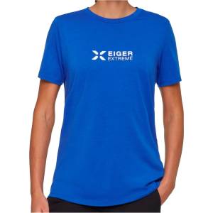 Mammut Дамска тениска Mammut Women's Eiger Logo T-Shirt - Eiger Blue (916-5228-0113)
