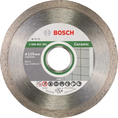 BOSCH Diamantový dělicí kotouč Standard for Ceramic 115 x 22,23 x 1,6 x 7 mm 2.608.603.231