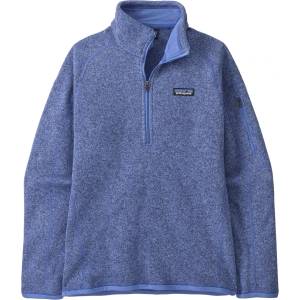 Patagonia Дамски поларен пуловер Patagonia Women's Better Sweater 1/4 Zip Fleece jumper - Diver Blue - размер XL (105-5077-1615)
