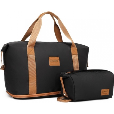 Konofactory DUO sada hnedo-čierna 35l