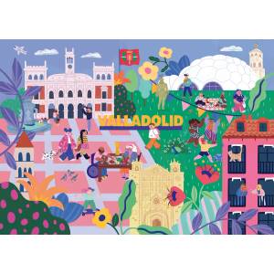 Ravensburger - Puzzle Valladolid - Marie Boiseau - 1 000 piese