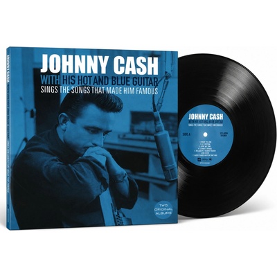 Cash, Johnny - With His Hot and Blue Guitar/Sings the Songs That Made Him Famous LP