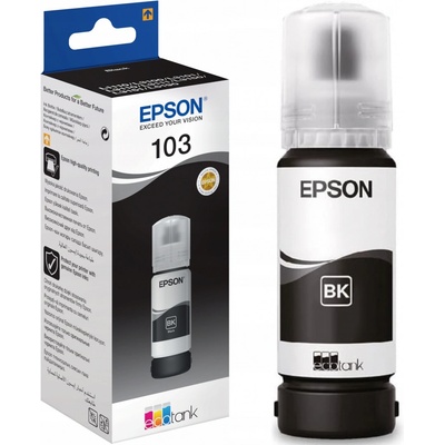 Atrament Epson 103 Black - originálny