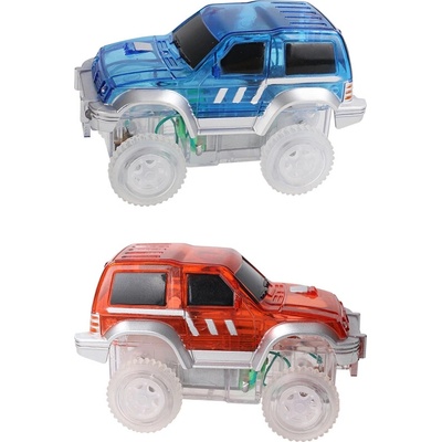 CLEVERCLIXX Pretekárske auto červené