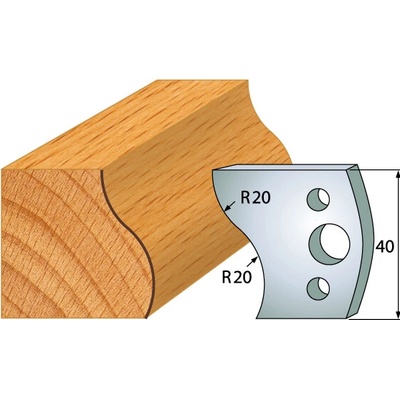 Igm Profilový nůž 40x4mm profil 009 F026-009