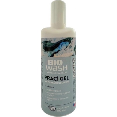 Biowash Prací gel stříbro 300 ml