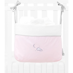 KikkaBoo Кош за памперси с връзки Dream Big Pink (31108060059)