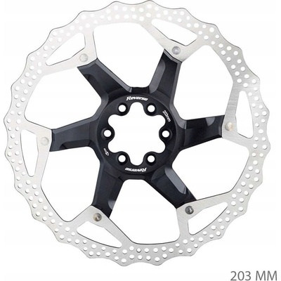 Reverse Alloy/Steel 6 děr 203 mm černá – Zboží Dáma