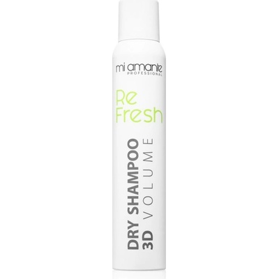 Mi Amante Professional Refresh Dry Shampoo suchý šampón na vlasy a vlasovú pokožku 200 ml