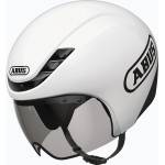 ABUS Велосипедна каска ABUS Gamechanger TT 1.1 shiny white