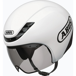 ABUS Велосипедна каска ABUS Gamechanger TT 1.1 shiny white