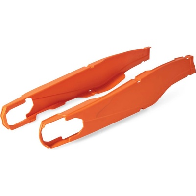 POLISPORT kryt zadní vidlice KTM SX/SXF/XC/XCF 13-19, HUSQVARNA TC 125/250, FC 250/350/450 14-19, FE501 17-19 (PRO-LINK) oranžová
