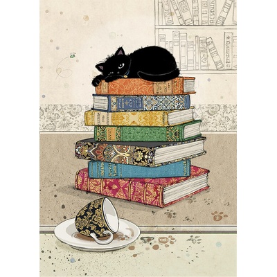 Přání do obálky Bug Art - Books Kitty