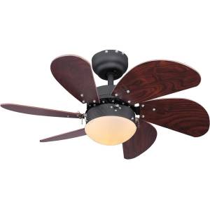 ZEVENTI - Вентилатор за таван FAMARA 1xE14/60W/230V (ZV0001)