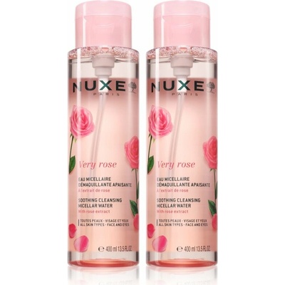 Nuxe Very Rose 3-In-1 Soothing zklidňující micelární voda na obličej a oči 800 ml