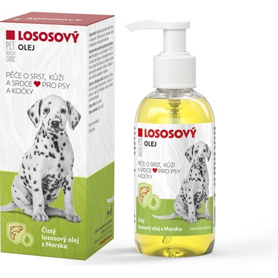 PHC Starostlivosť o srsť kožu, srdce pre psov mačky los.olej 250 ml