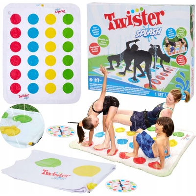 Zavlažovač záhradná vodná arkádová hra bazén Twister splash z efektem zraszania