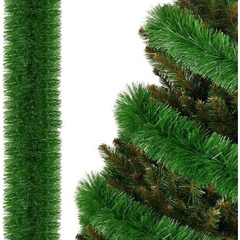 SPRINGOS Vianočná reťaz Girlanda Premium 6m zelená