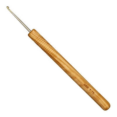 ADDI AddiNature - háčik s olivovou rúčkou Hrúbka v mm: 1,5 mm
