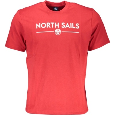 North sails Тениска с къс ръкав за мъже north sails, Цвят Червено (902837000_ro0230)