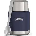 Thermos Icon Термос за храна със сгъваема лъжица, 470 мл, син, 2 ел (173084)