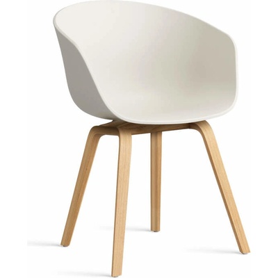 Hay AAC 22 Lacquered Oak Veneer melange cream